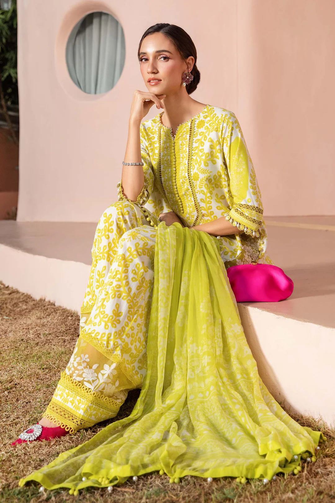 Maria B Unstitched Lawn 3 Piece Suit