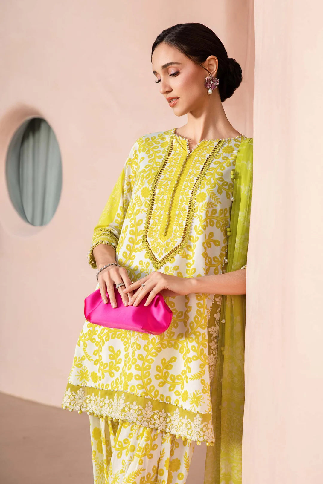 Maria B Unstitched Lawn 3 Piece Suit