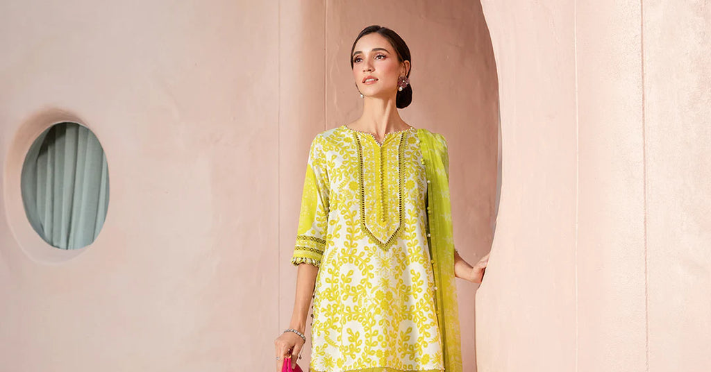 Maria B Unstitched Lawn 3 Piece Suit