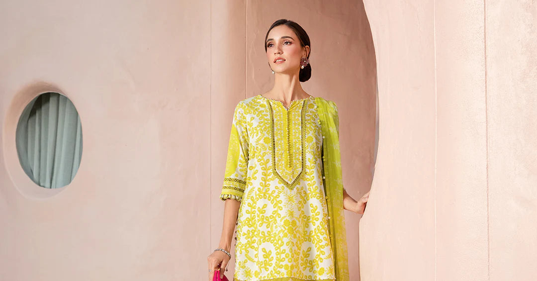 Maria B Unstitched Lawn 3 Piece Suit