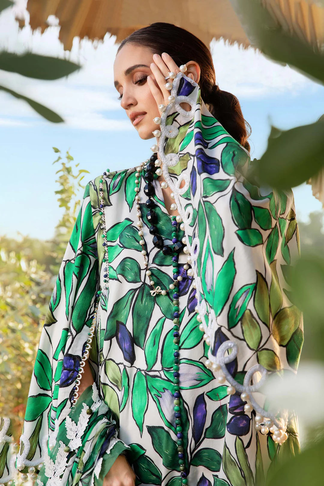 Maria B Unstitched Lawn 3 Piece Suit