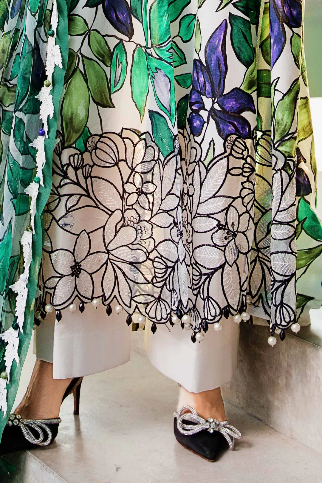 Maria B Unstitched Lawn 3 Piece Suit