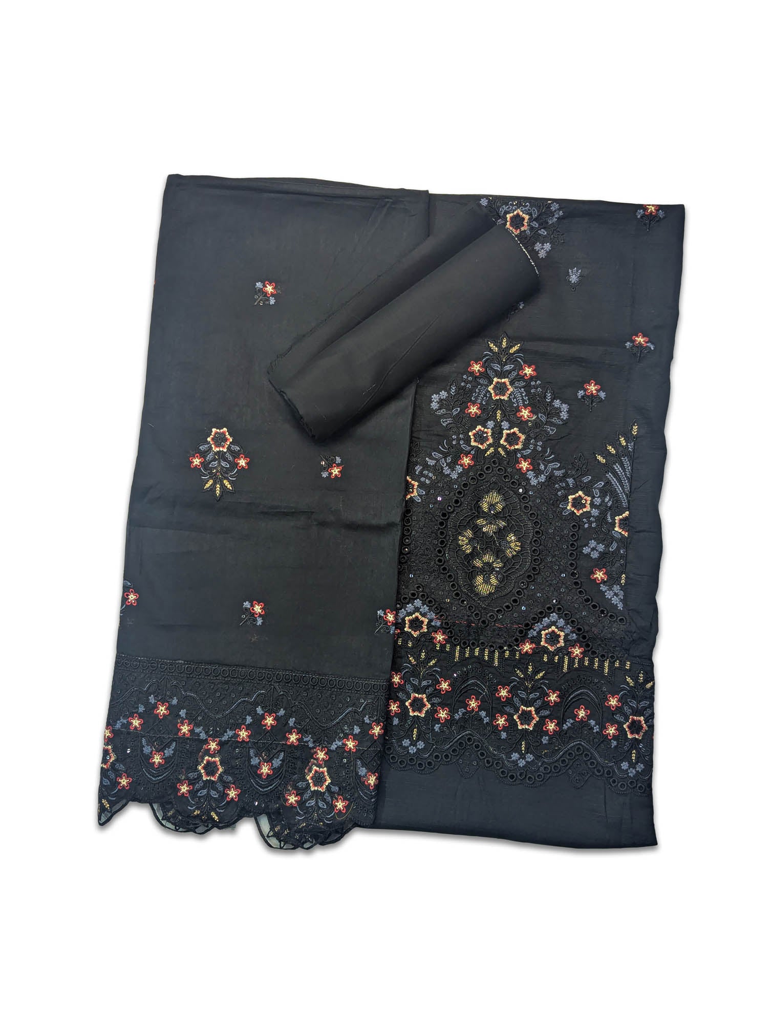 Embroidered Chikankari Lawn 3 Piece Suit