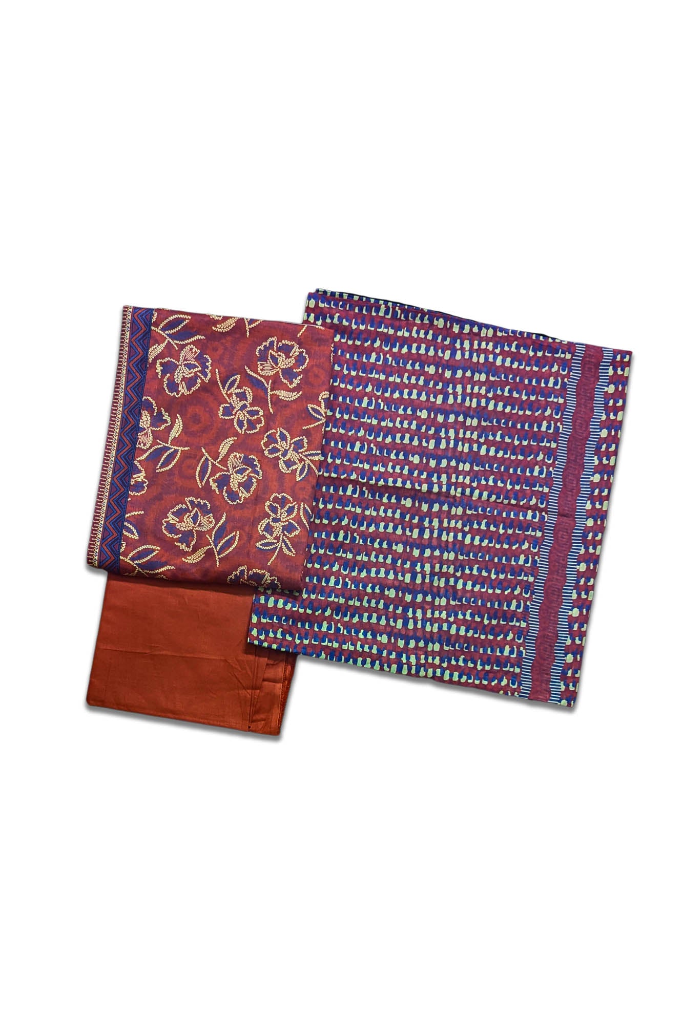 MEHAK Printed Lawn 3 Piece Suit