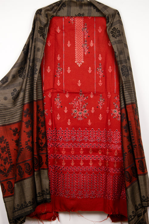 AITABAR Unstitched 3 Piece Suit