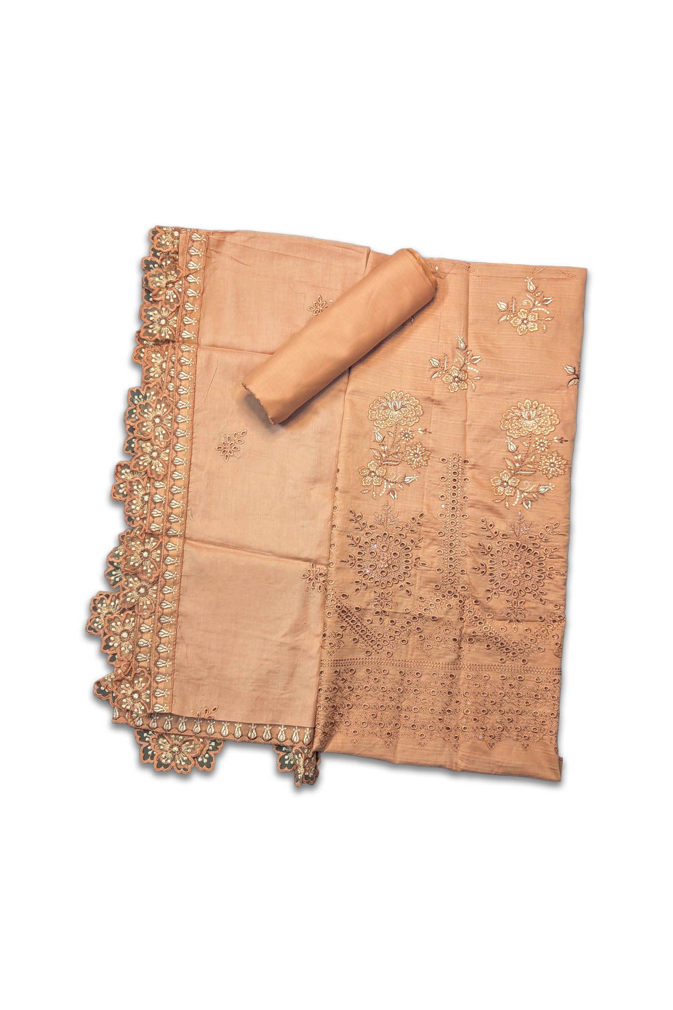 Embroidered Chikankari Lawn 3 Piece Suit