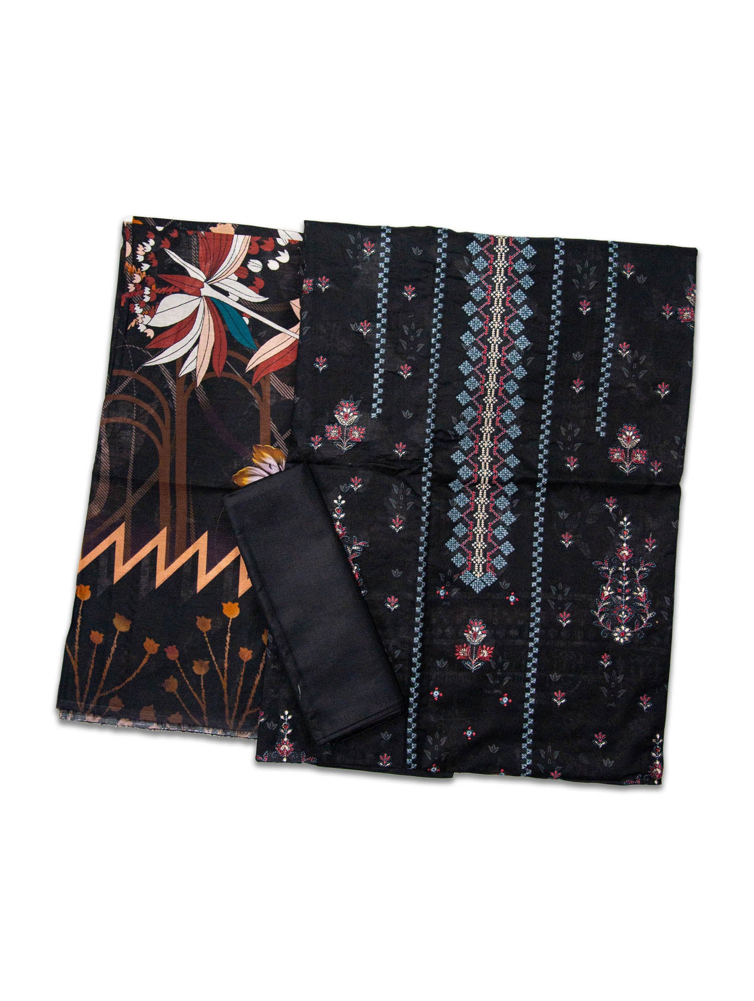 Mominazz DAIZY Unstitched Lawn 3 Piece Suit