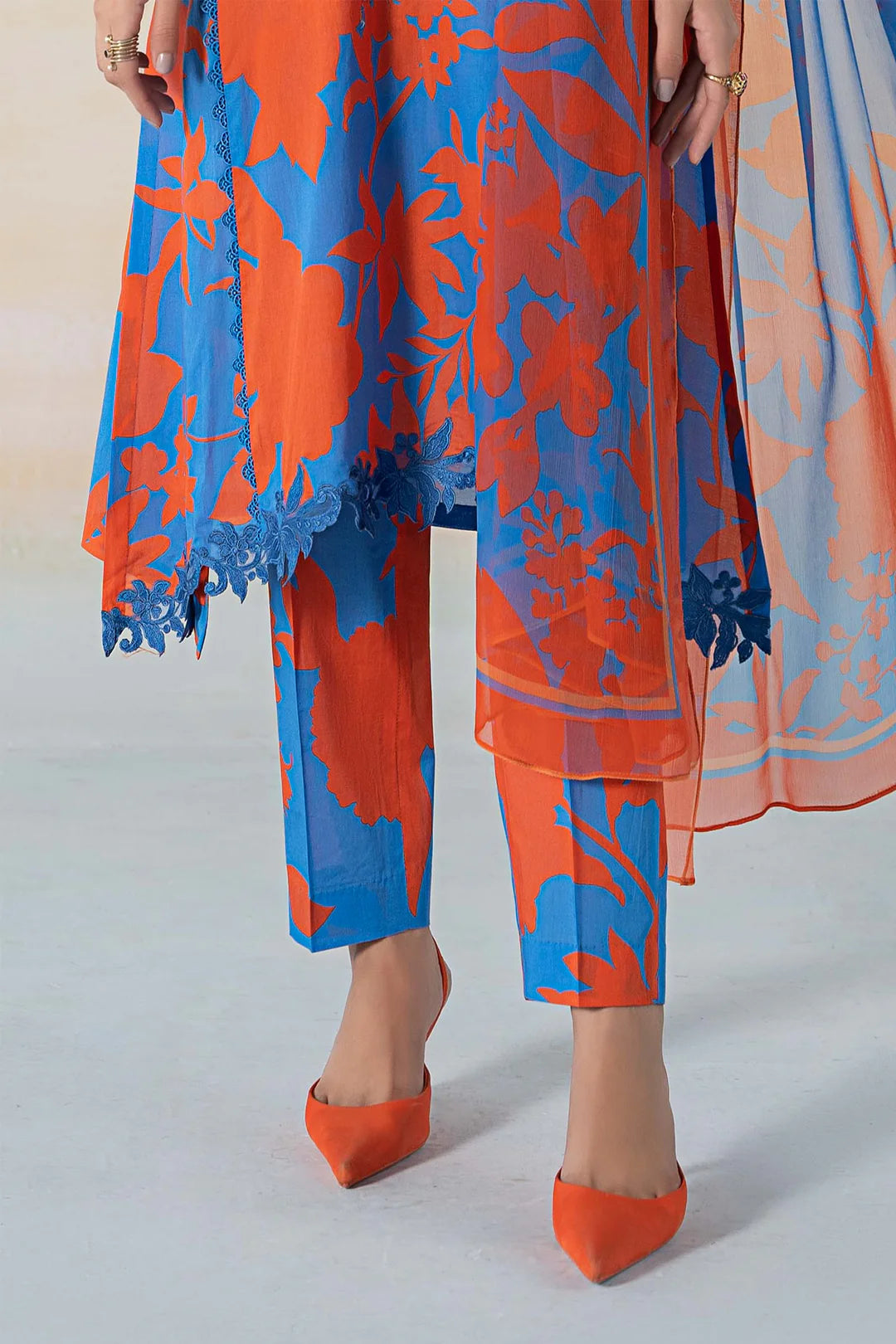 Maria B Unstitched Lawn 3 Piece Suit