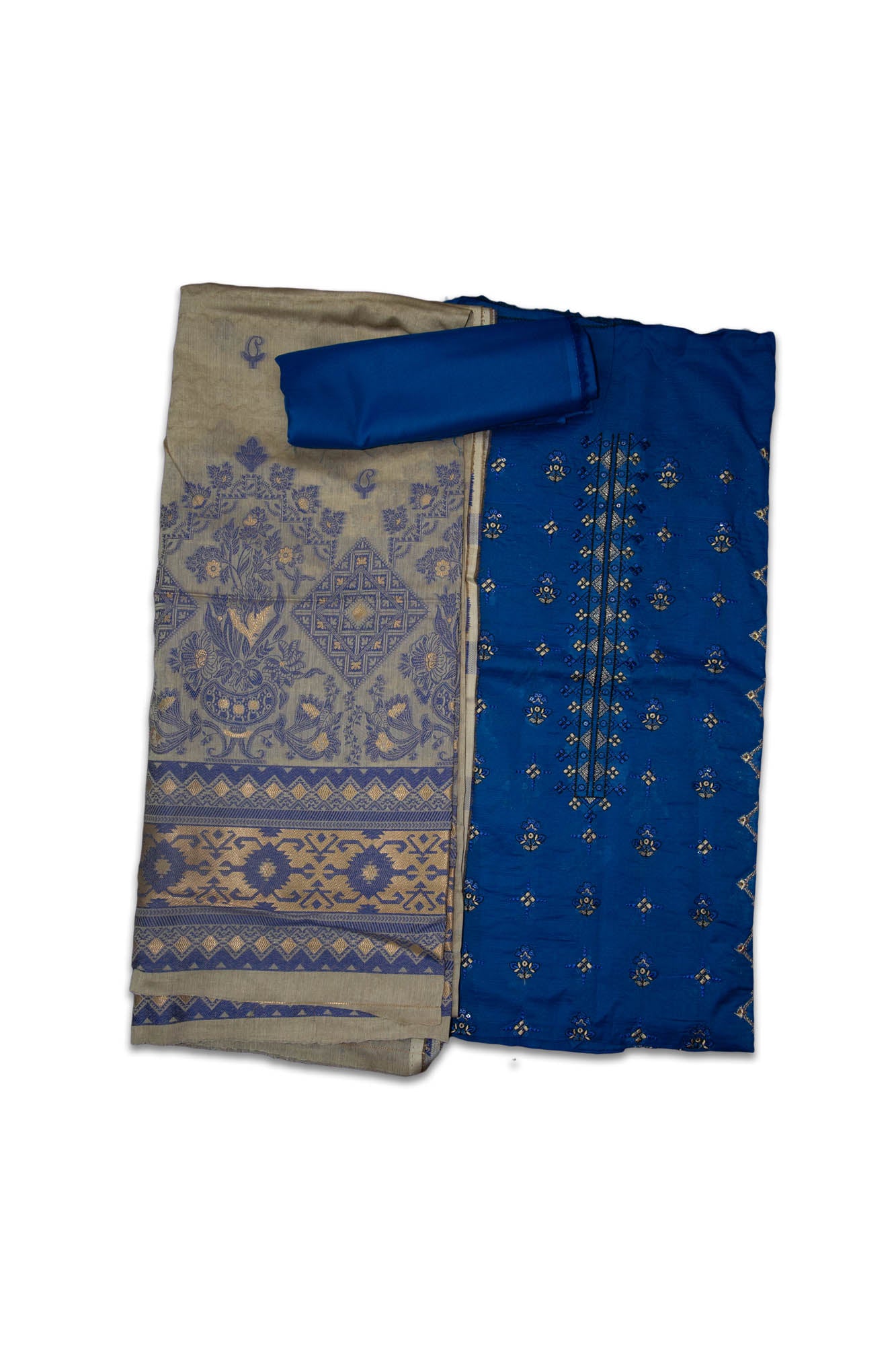 Mominazz by RANG Embroidered Chikankari 3 Piece Suit