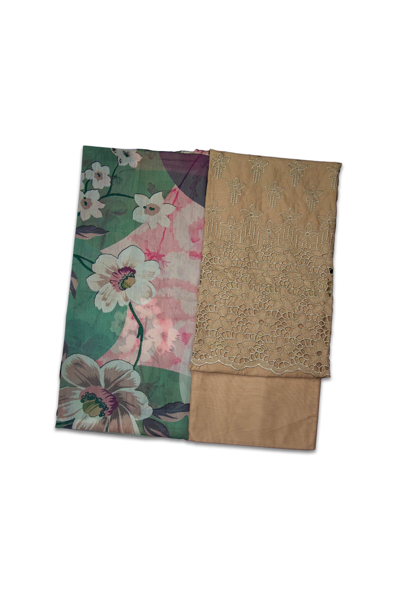 Embroidered Chikankari Lawn with Chiffon Dupatta 3 Piece Suit
