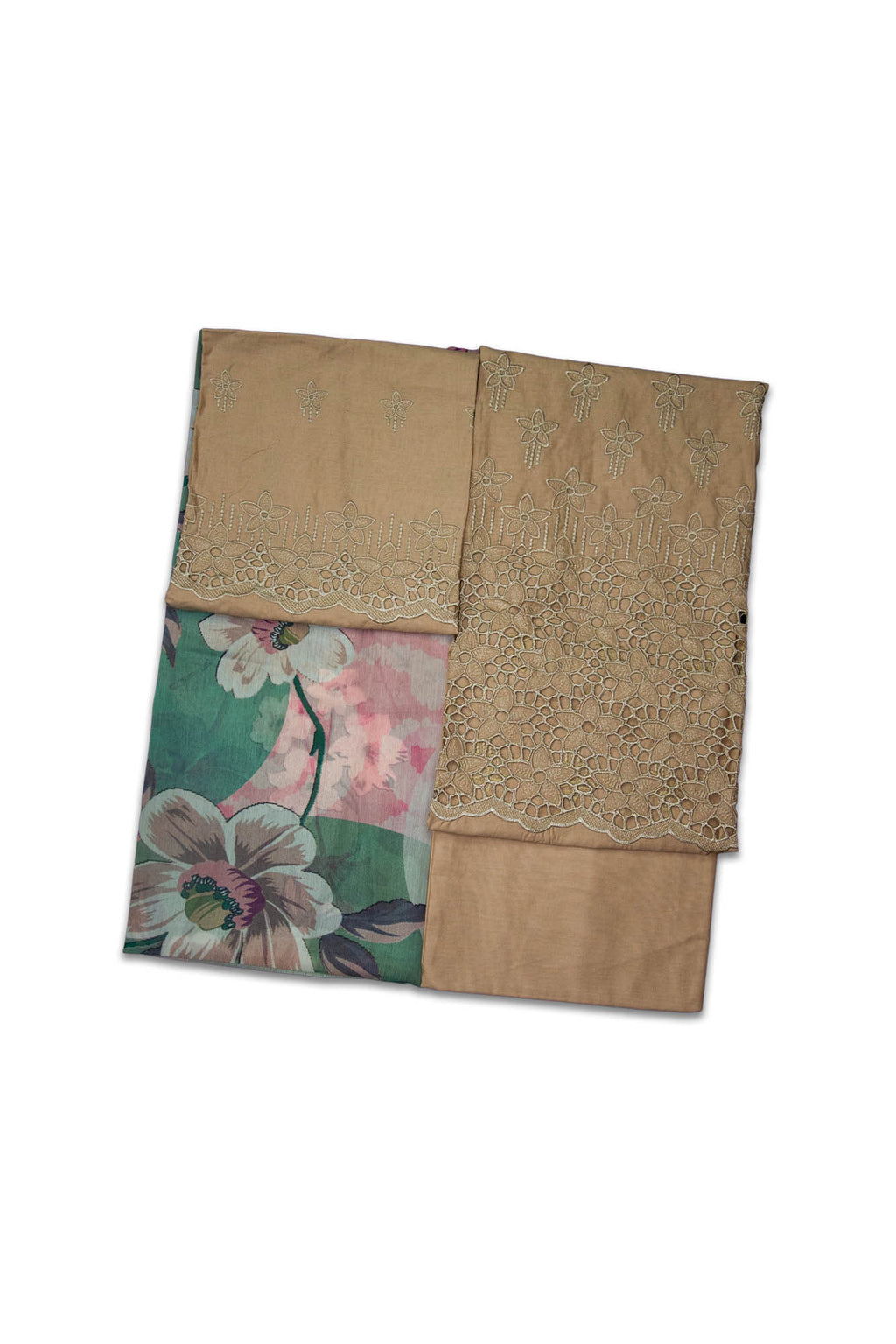 Embroidered Chikankari Lawn with Chiffon Dupatta 3 Piece Suit