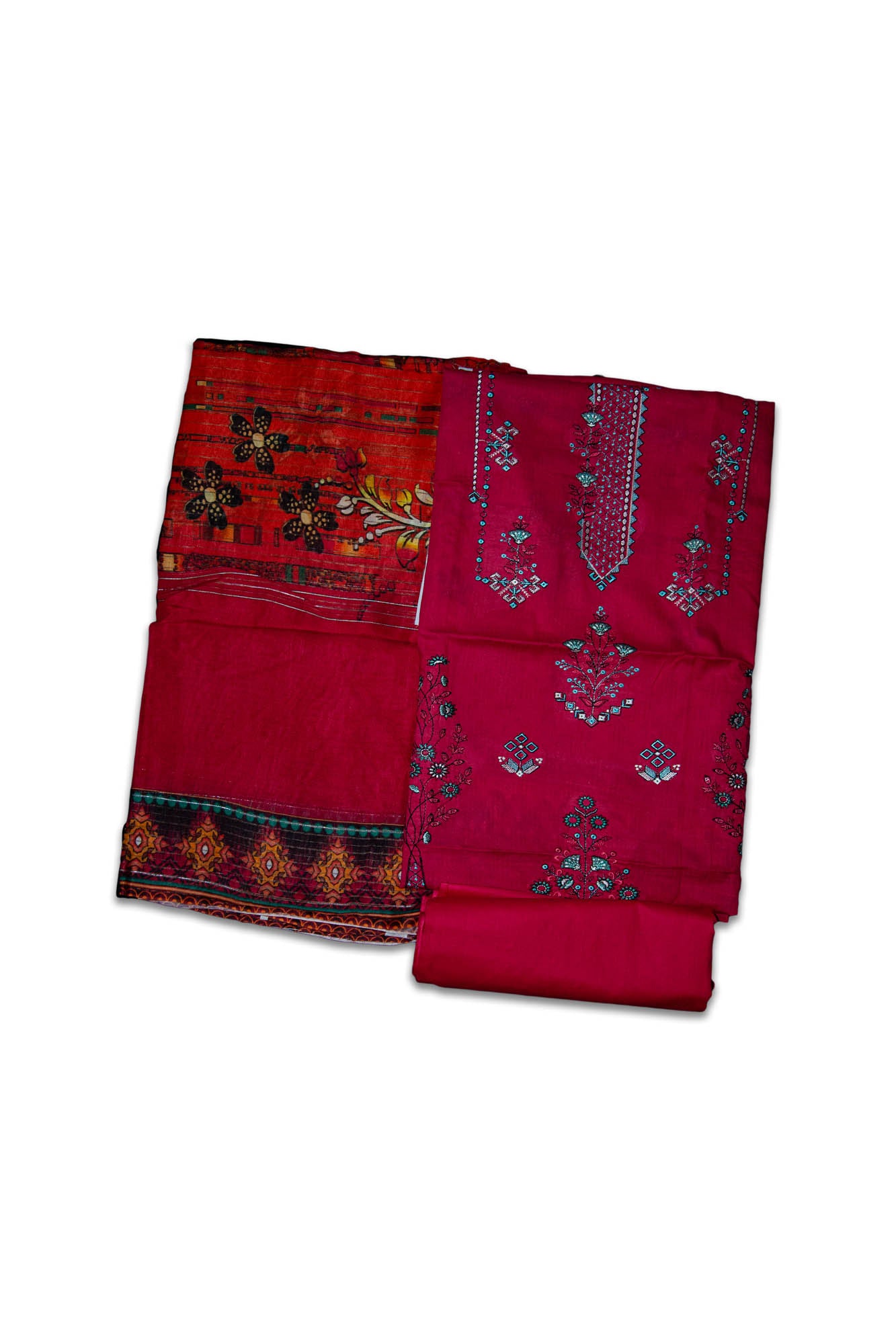 Mominazz NUREH Unstitched Lawn 3 Piece Suit