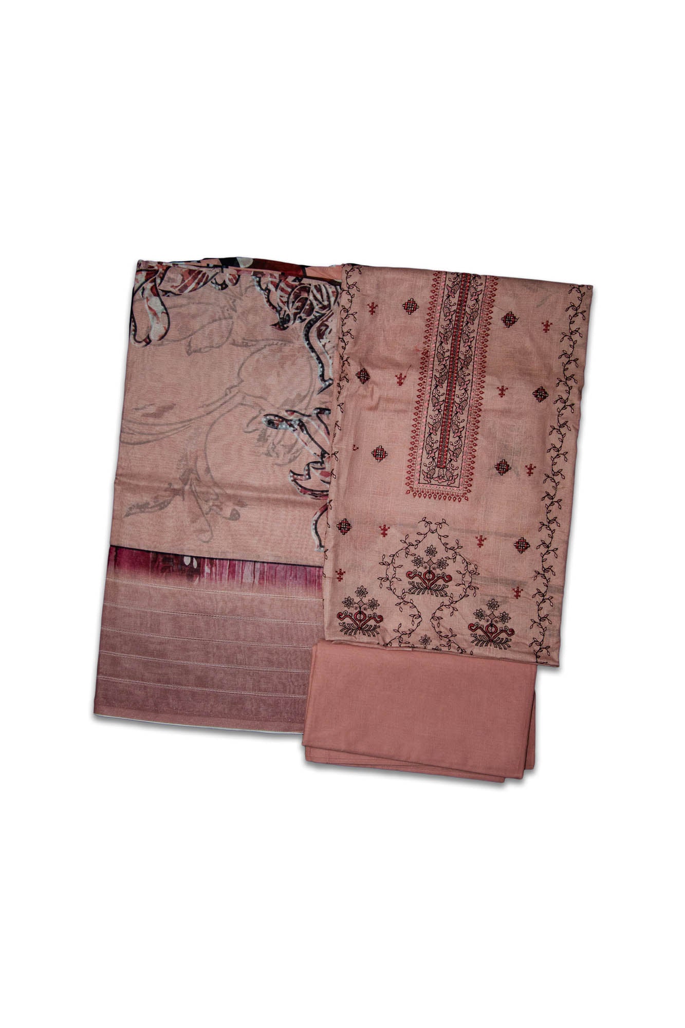 Mominazz ANARAT Embroidered Lawn 3 Piece Suit