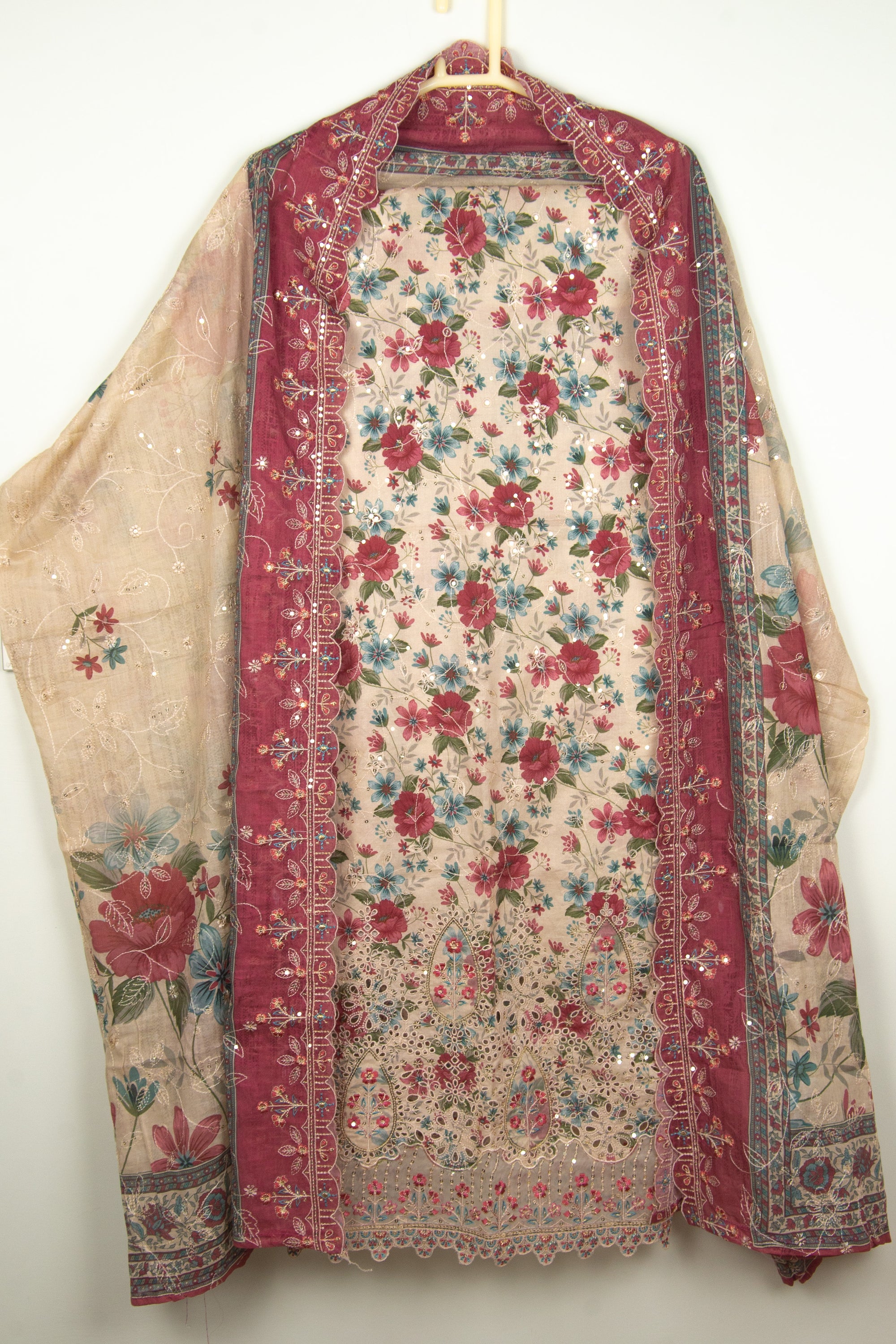 Bin Saeed Lawn Unstitched 3 Piece Suit