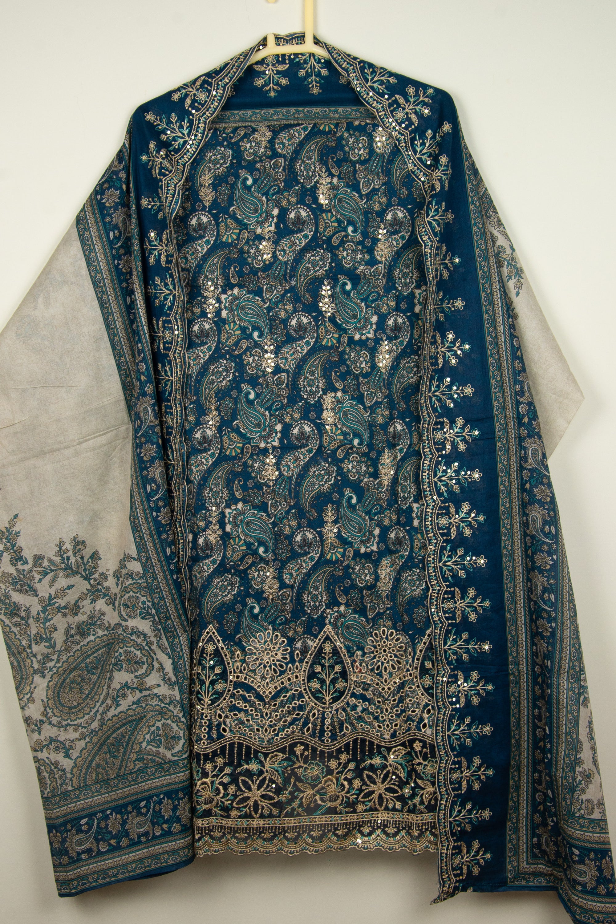 Bin Saeed Lawn Unstitched 3 Piece Suit