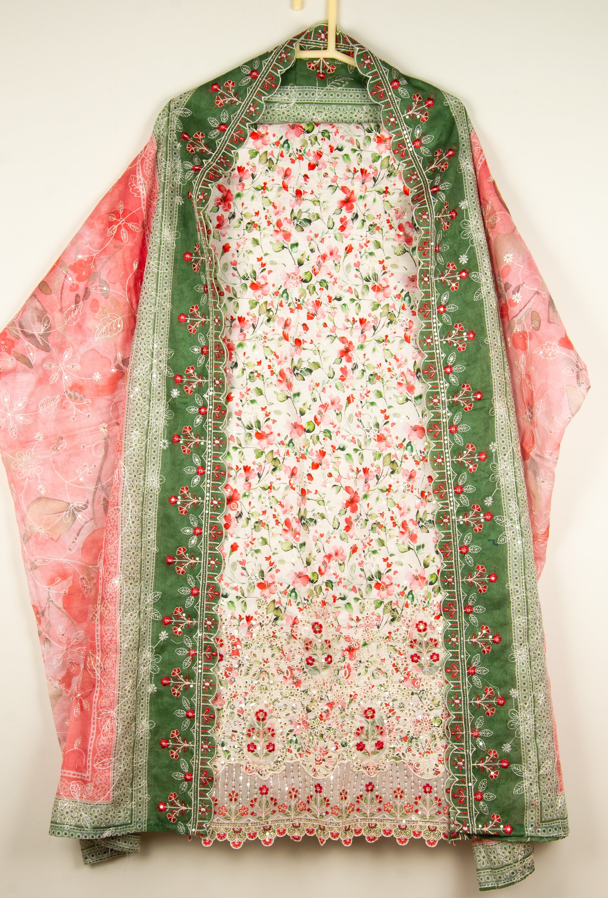 Bin Saeed Lawn Unstitched 3 Piece Suit