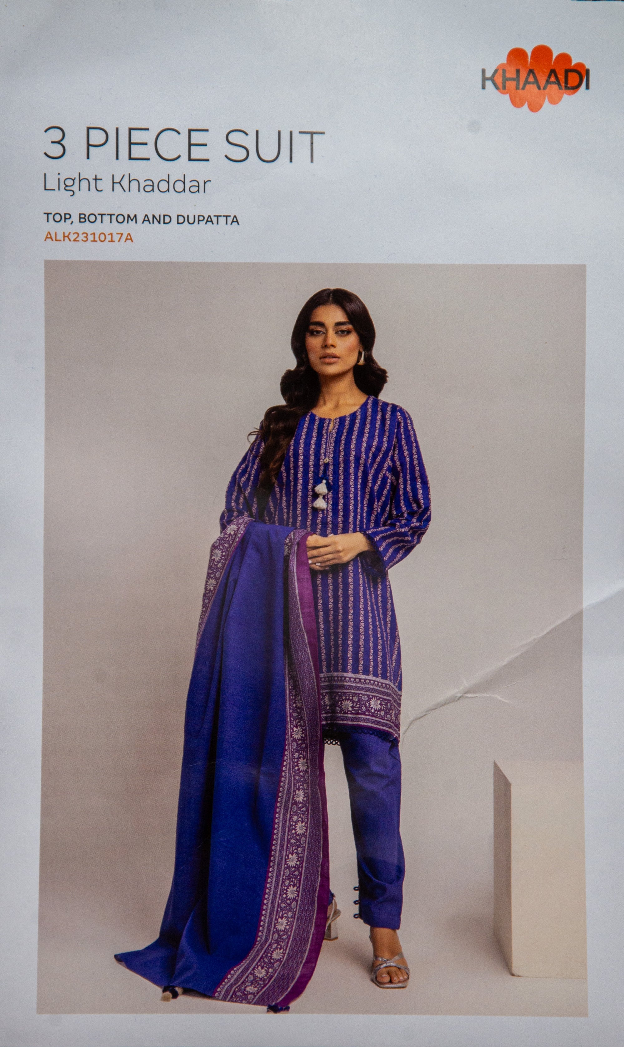 Khaadi Khaddar Unstitched 3 Piece Suit