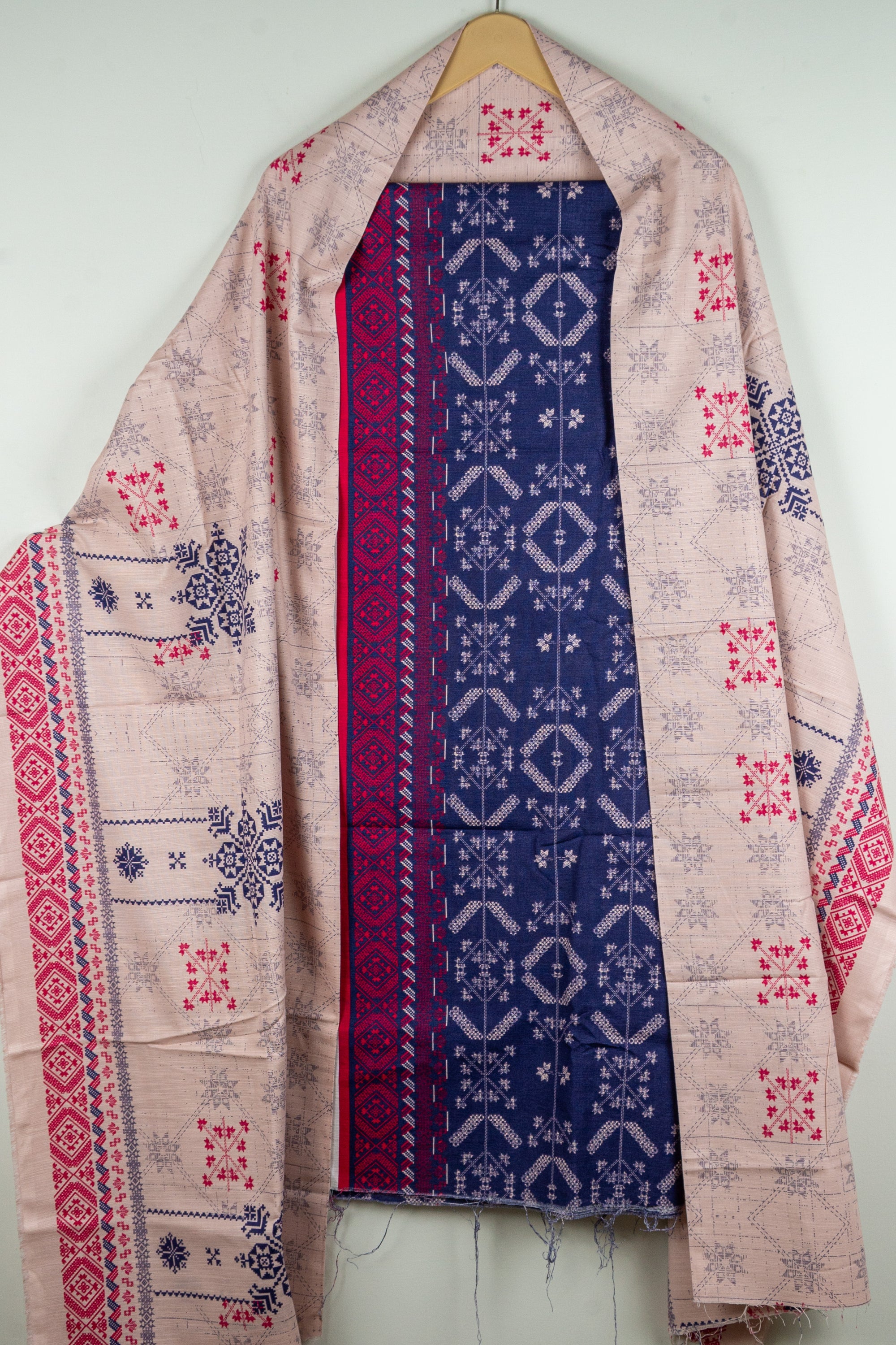 ACE Khaddar Unstitched 3 Piece Suit