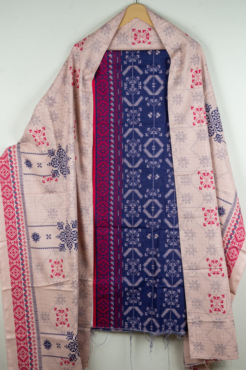 ACE Khaddar Unstitched 3 Piece Suit