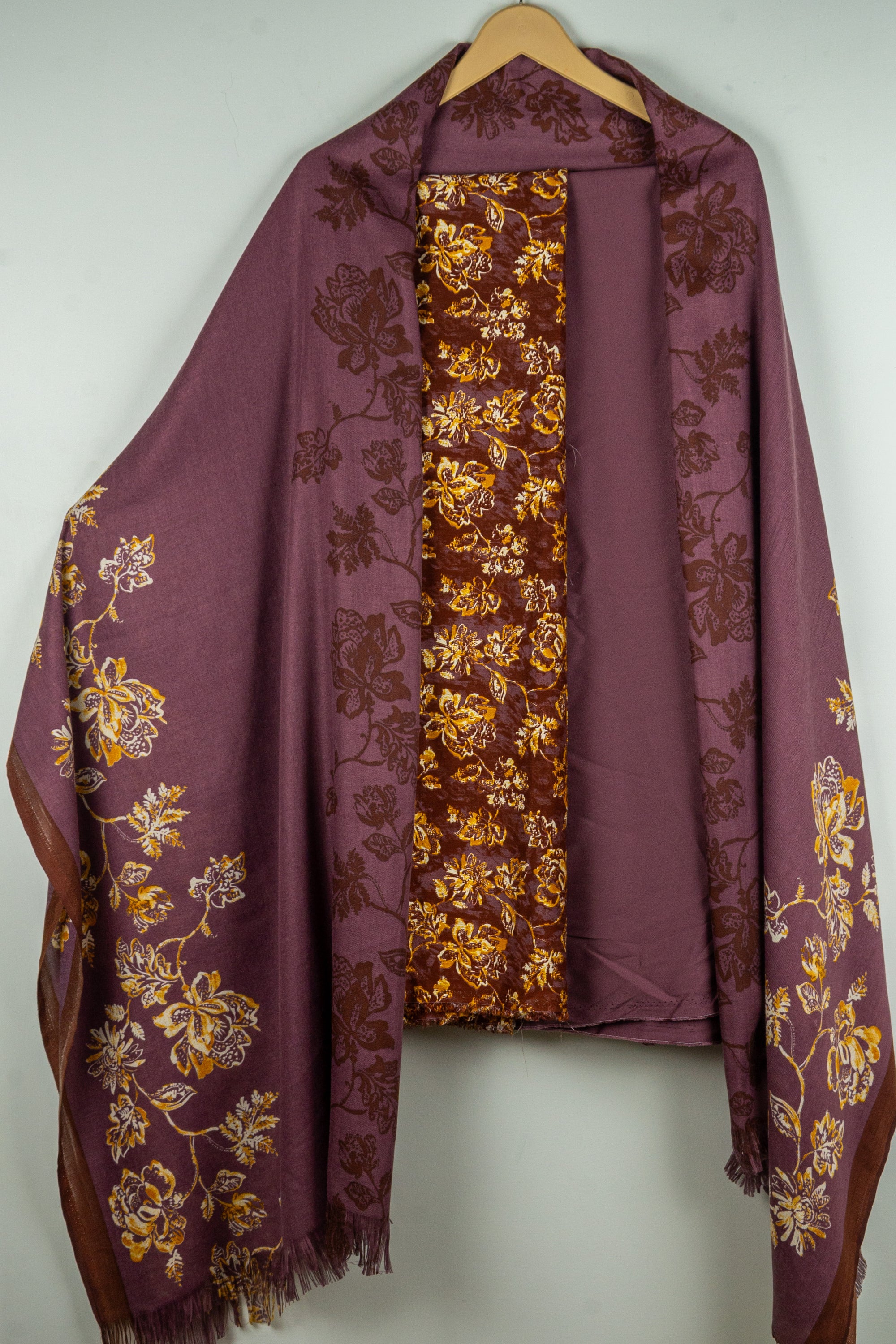 China Stone Unstitched 3 Piece Suit