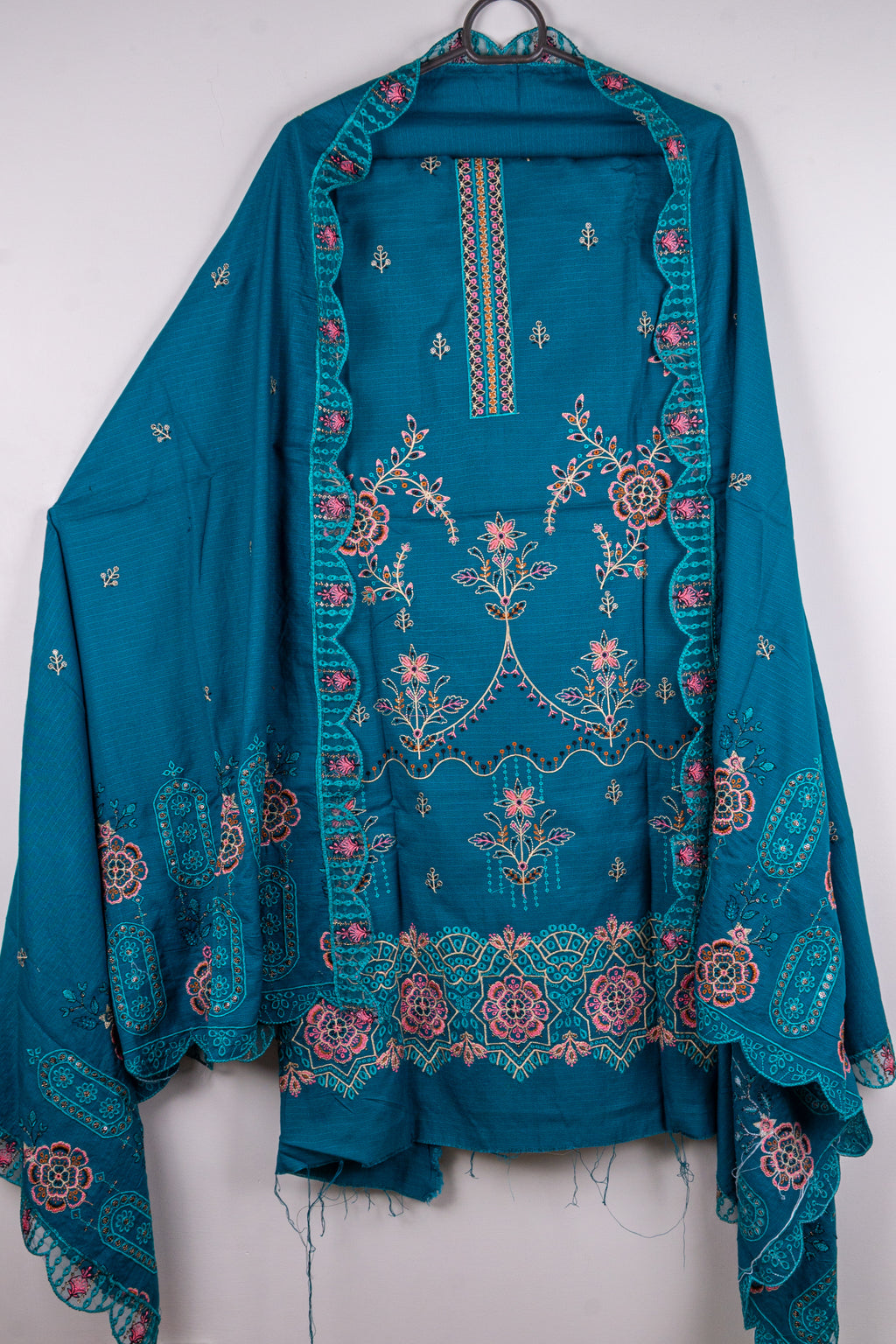 Zimal Dhanak Unstitched 3 Piece Suit