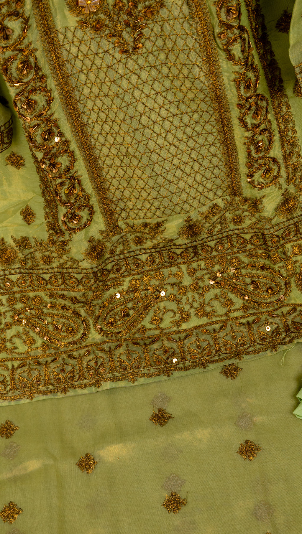 Fancy Embroidered Stitched 3 Piece Suit