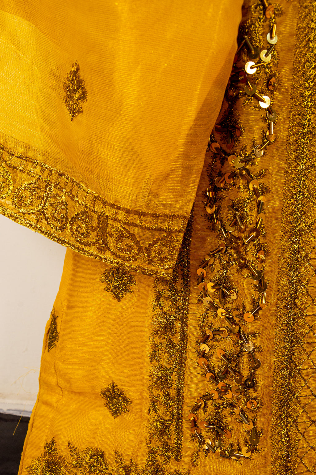 Fancy Embroidered Stitched 3 Piece Suit