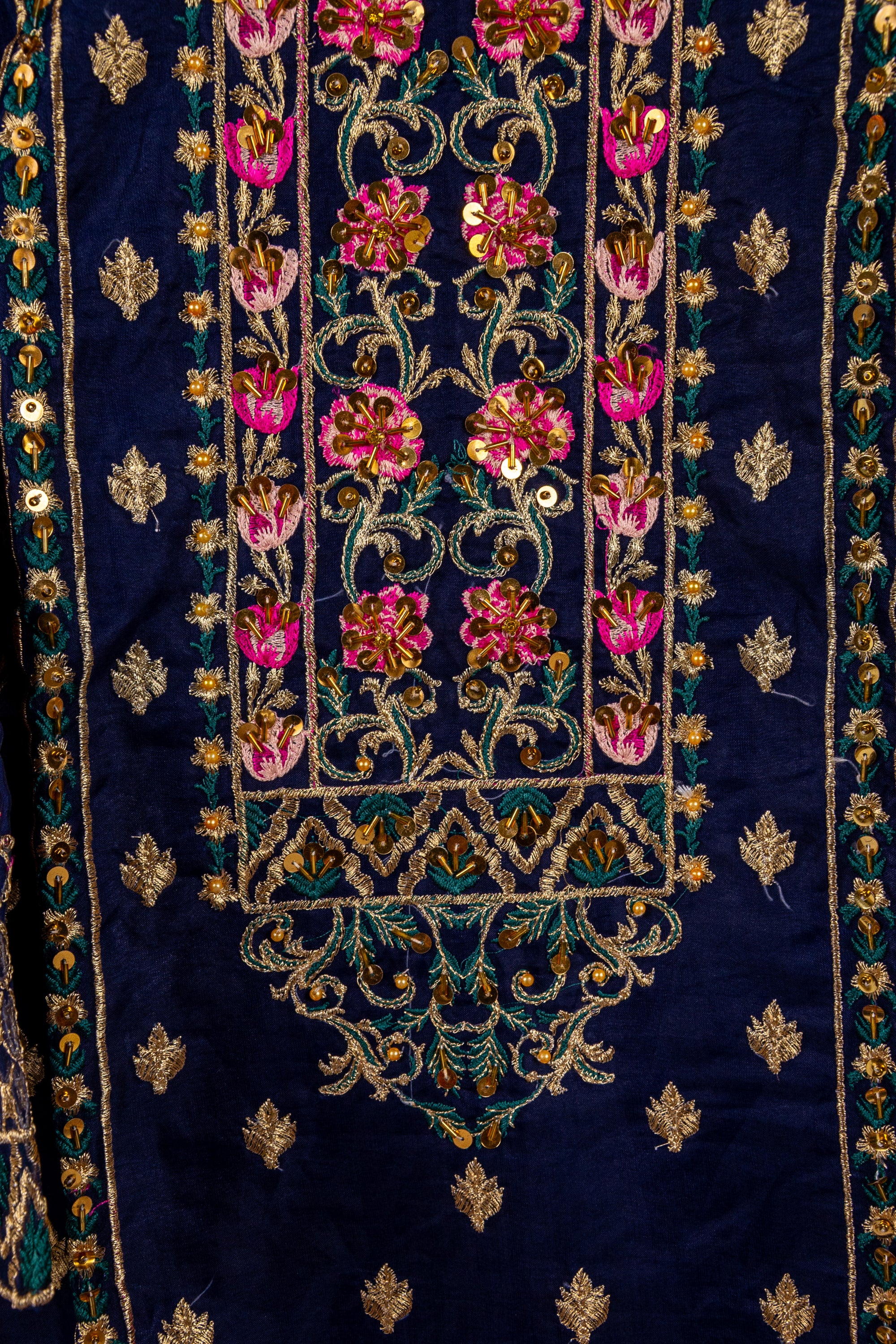 Fancy Embroidered Stitched 3 Piece Suit