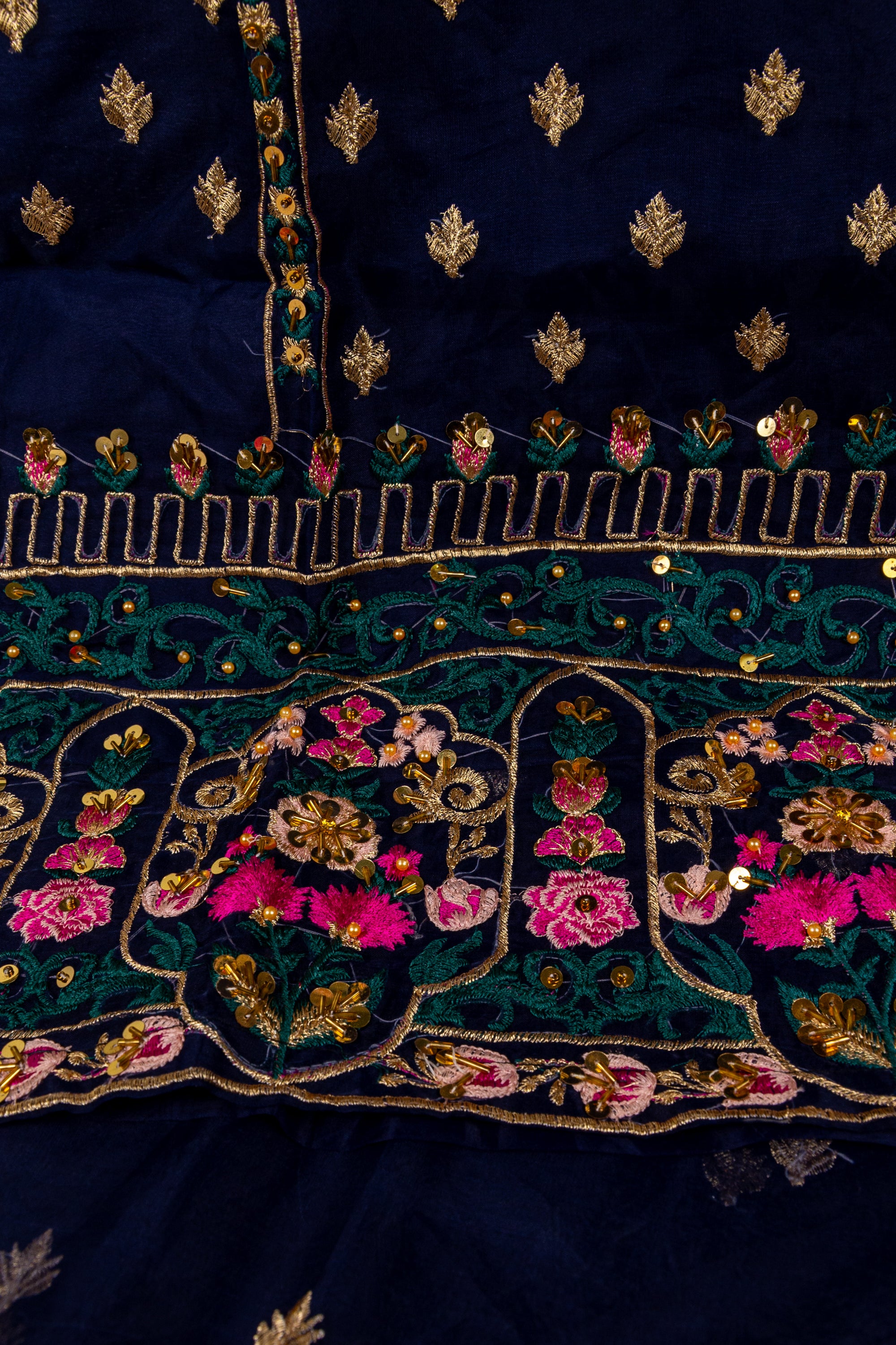 Fancy Embroidered Stitched 3 Piece Suit