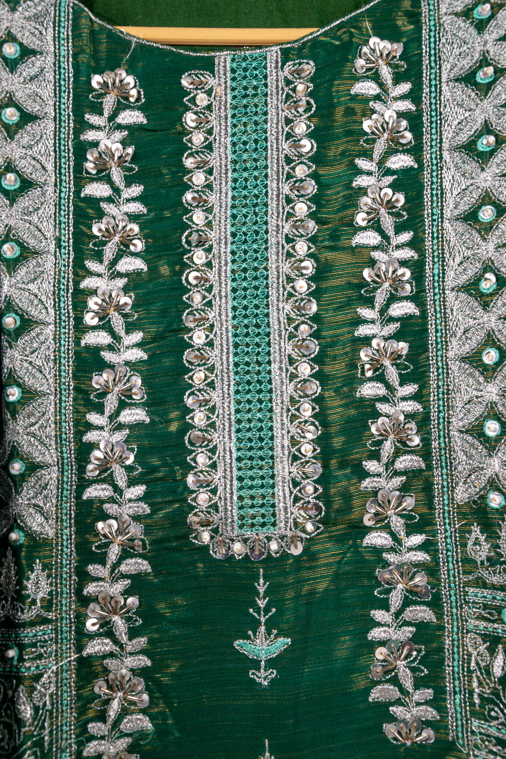 Fancy Embroidered Stitched 3 Piece Suit