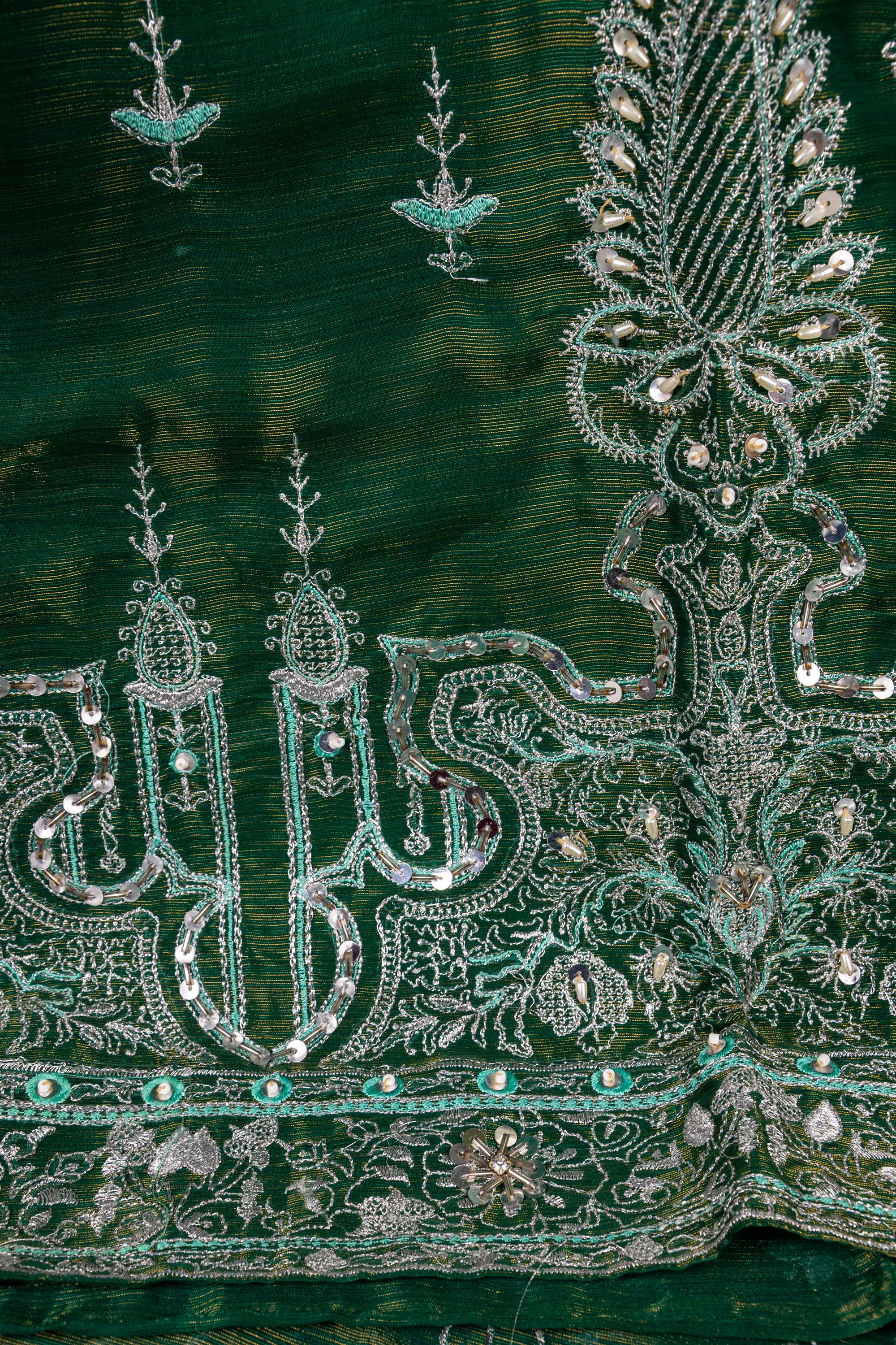 Fancy Embroidered Stitched 3 Piece Suit