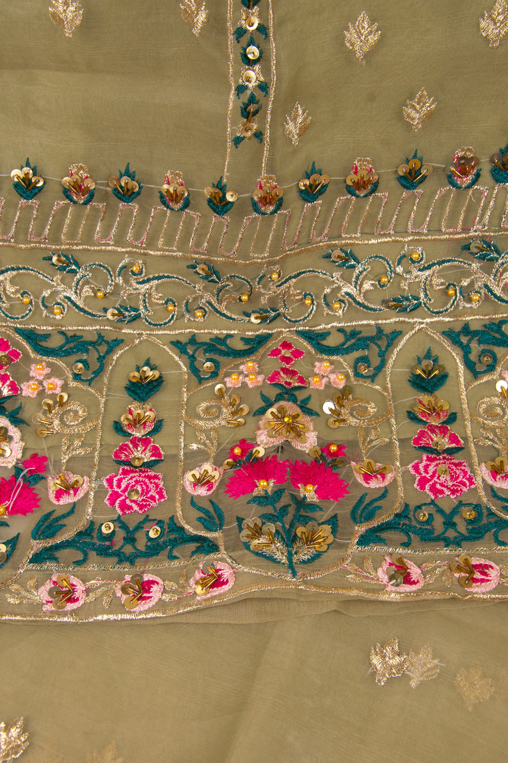 Fancy Embroidered Stitched 3 Piece Suit