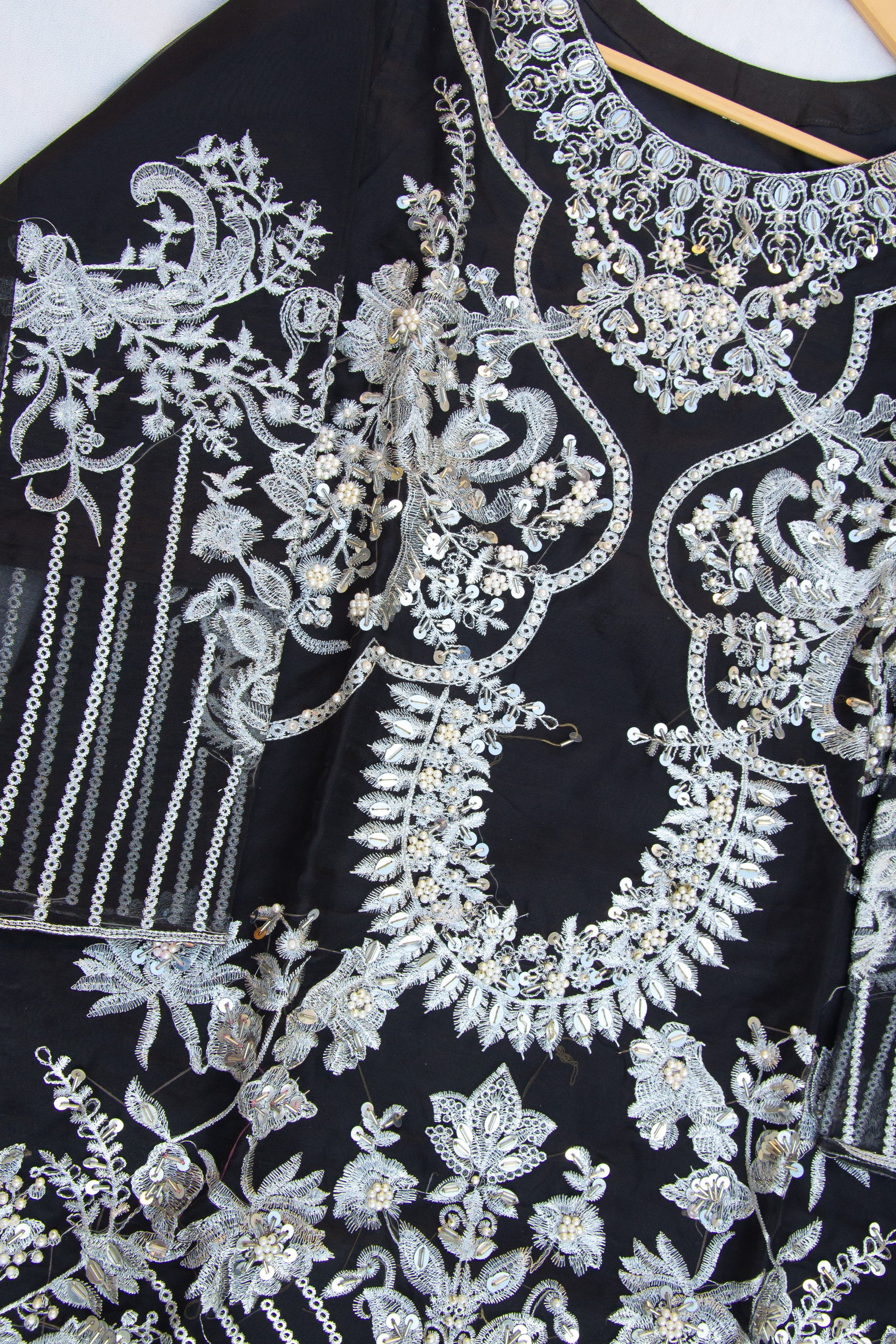 Fancy Embroidered Stitched 3 Piece Suit