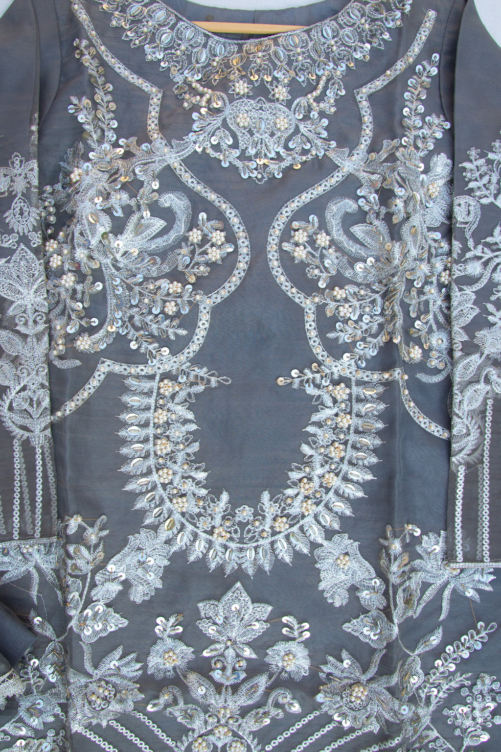Fancy Embroidered Stitched 3 Piece Suit