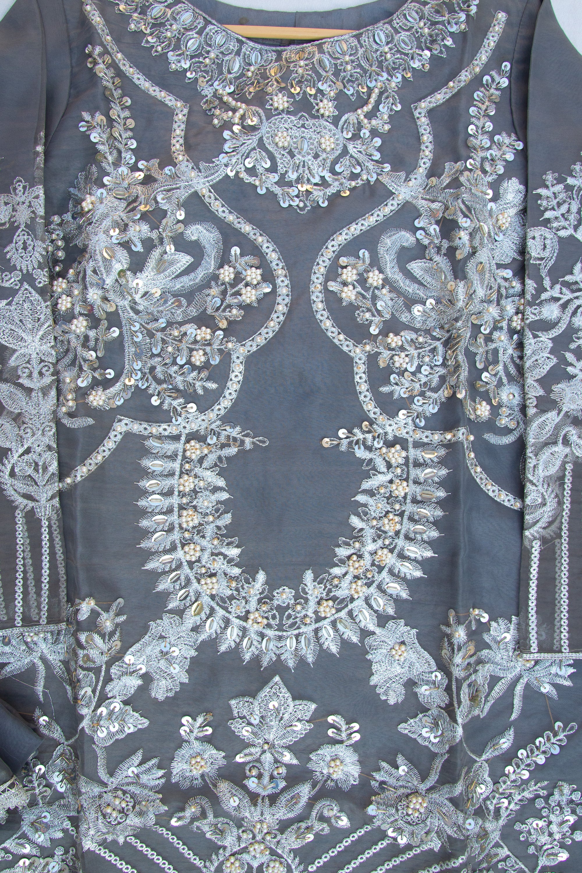 Fancy Embroidered Stitched 3 Piece Suit