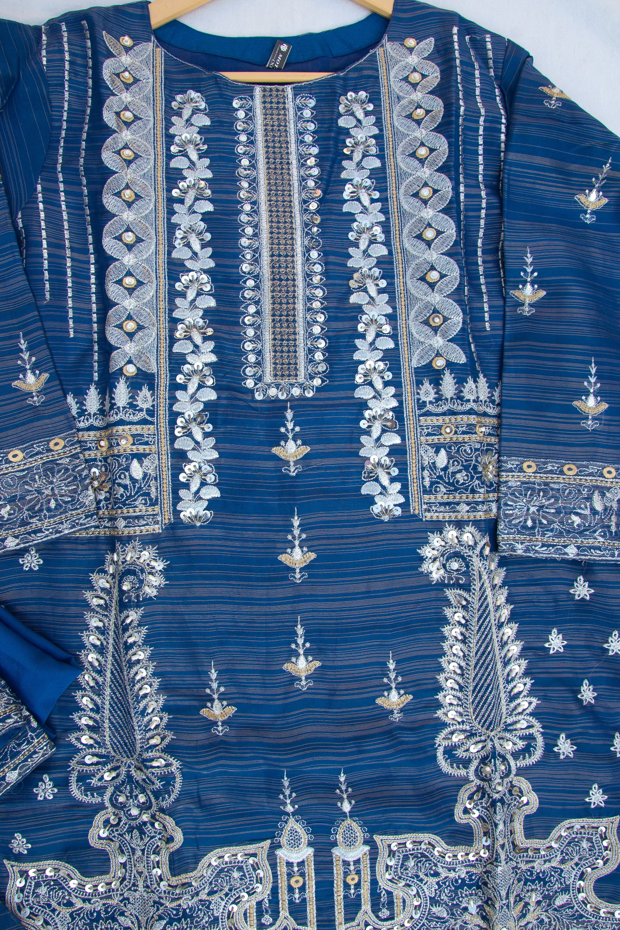 Fancy Embroidered Stitched 3 Piece Suit