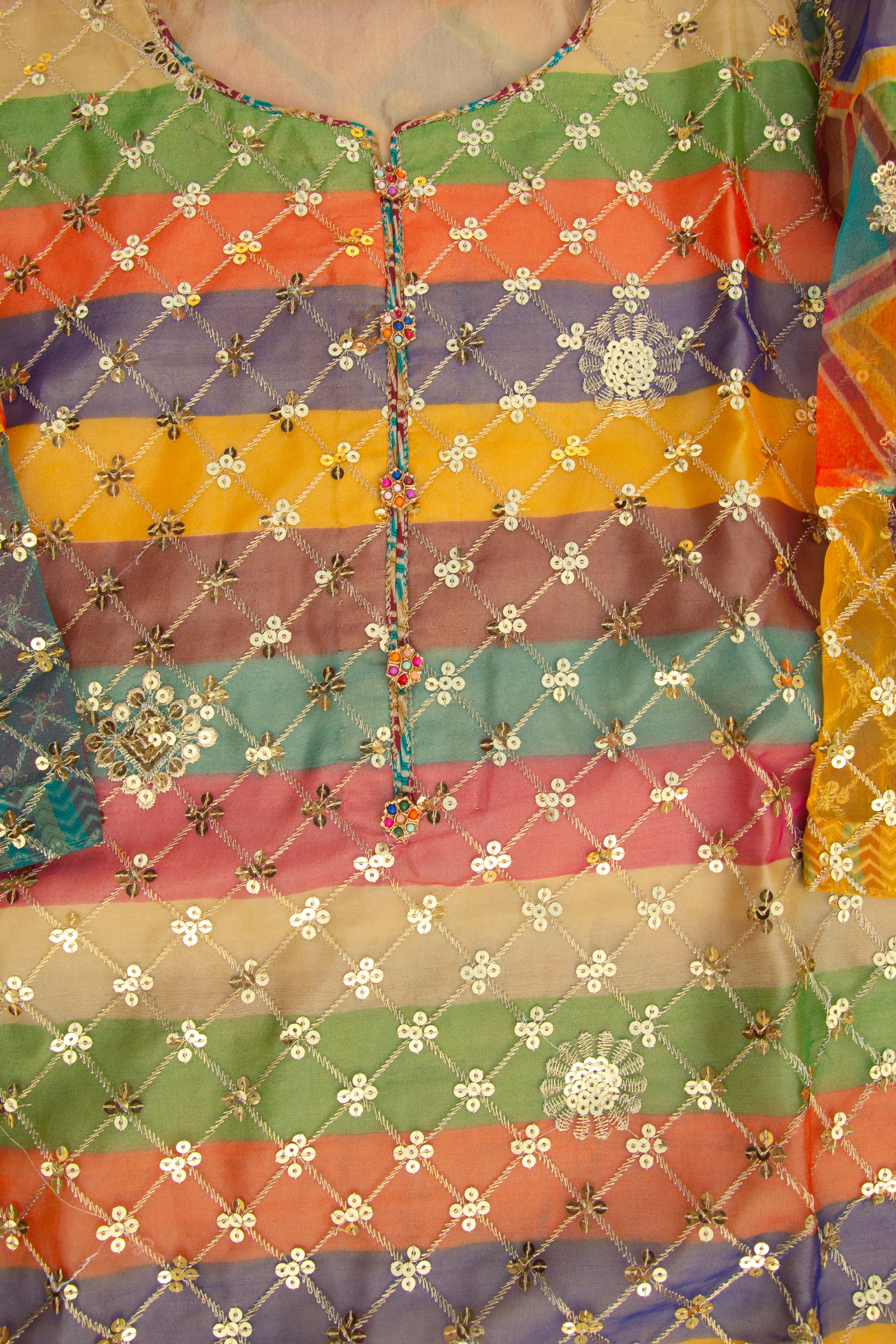 Fancy Embroidered Stitched 3 Piece Suit