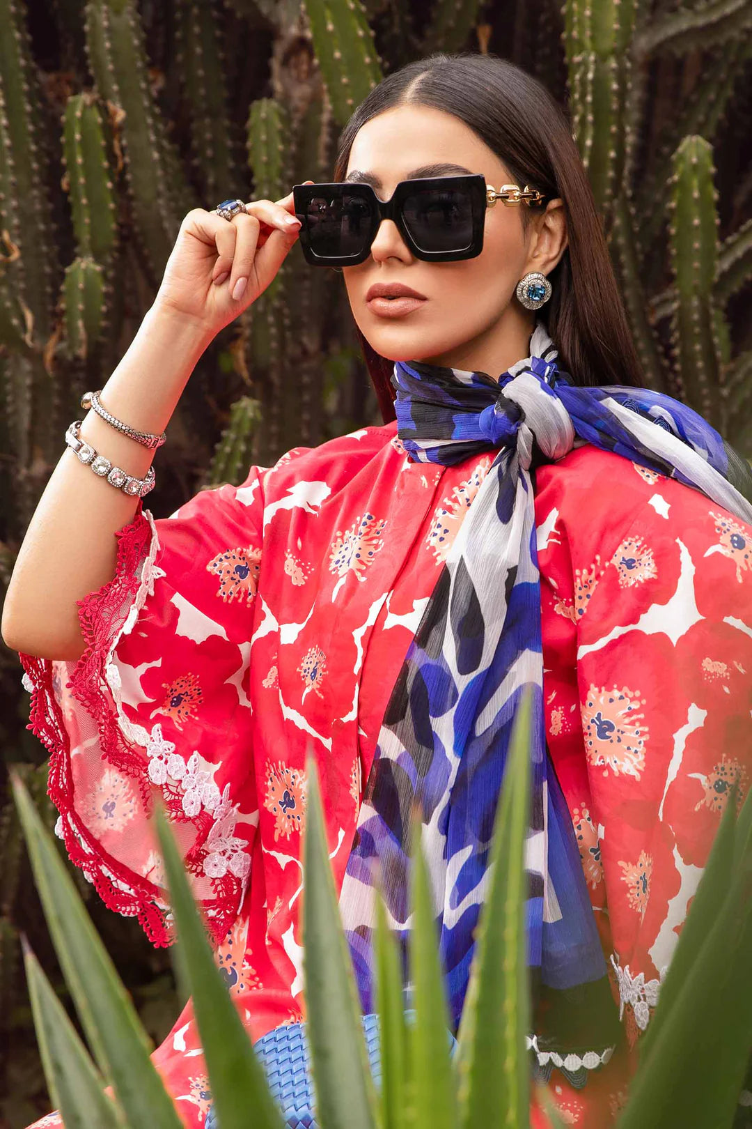 Maria B Unstitched Lawn 3 Piece Suit